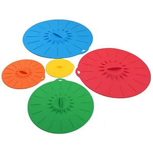 Eco Friendly Wholesale Hot Sell Reusable Heat Resistant  Microware Silicon Lid
