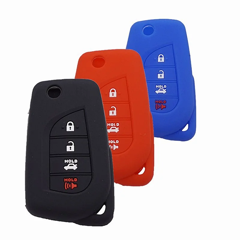 Mutil Color Car Accessories Silicone Cover Silicone Key Case Gift