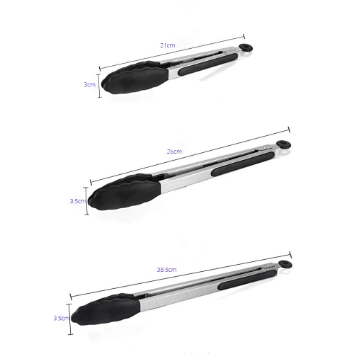 silicone spatula tongs