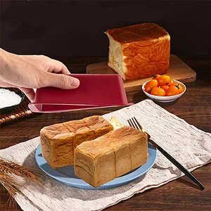 Non Stick Loaf Mini Bread  Pan Silicone Disposable  Bread Loaf Custom Cake Pans