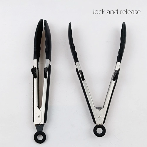 heat resistant silicone tongs