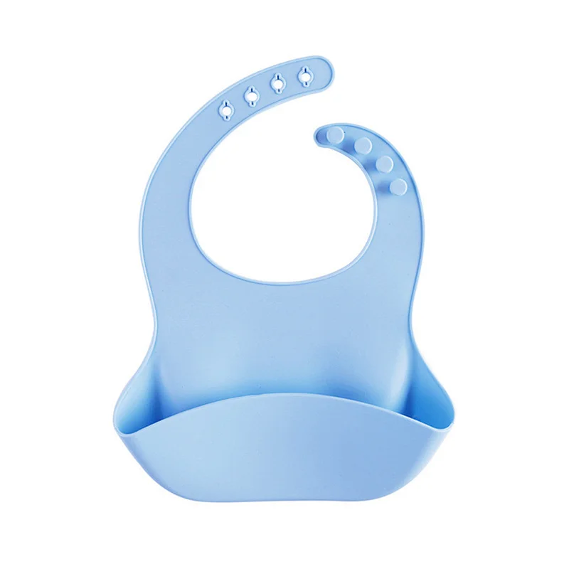 Food grade healthy feeding three-dimensional shape  promotional non toxic baby silicone bibs