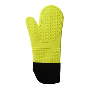 Silicone Cotton Oven Mitts Extra Long Oven Mitts