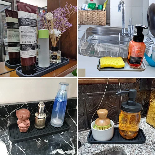 silicone sink tray