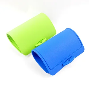 Vegetable And Fruit Collapsible And Folding Silicone Cutting Board  Protection