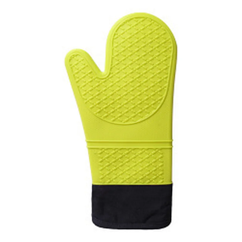 Silicone Heat Insulation Silicone Oven Gloves Extra Long Professional Silicone Oven Mitt