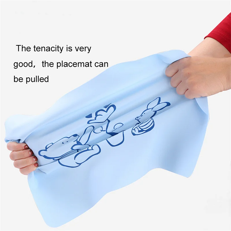 Non-slip custom design wholesale waterproof silicone baby placemat