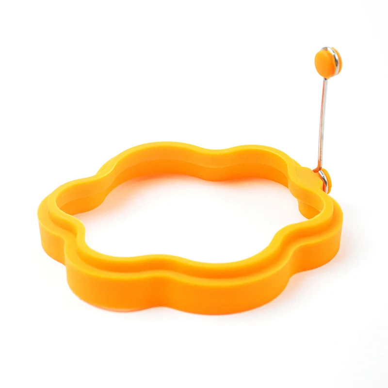 Silicone Poached Egg Muffin Rings Nonstick Omelette Egg Mold For Frying