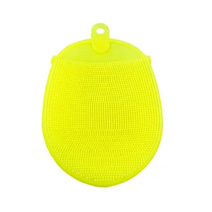 Silicon Bath Disposable Back Baby  Double Sided Body Shower Scrubber Sponge