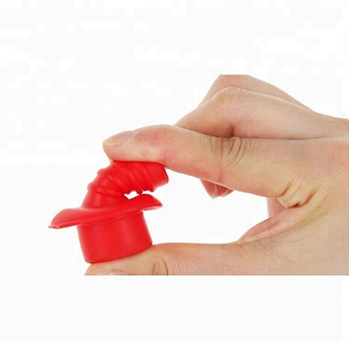 Low Price Fashionable Silicone wine stopper hat