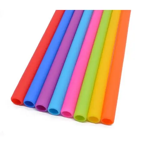 silicone straws with case