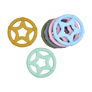 Diy Baby Eco Friendly Teethers  Start Shape Non-Toxic Baby Toys Teether