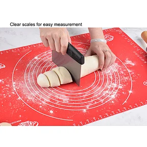 Online Hot Sale Wholesale Kitchen Silicone Mat Pastry Anti-Slip Mat Silicone Baking