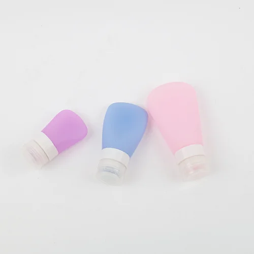 Lotion Shampoo Gel Travel Dispenser Bottle  Silicone Squeeze  Bottle