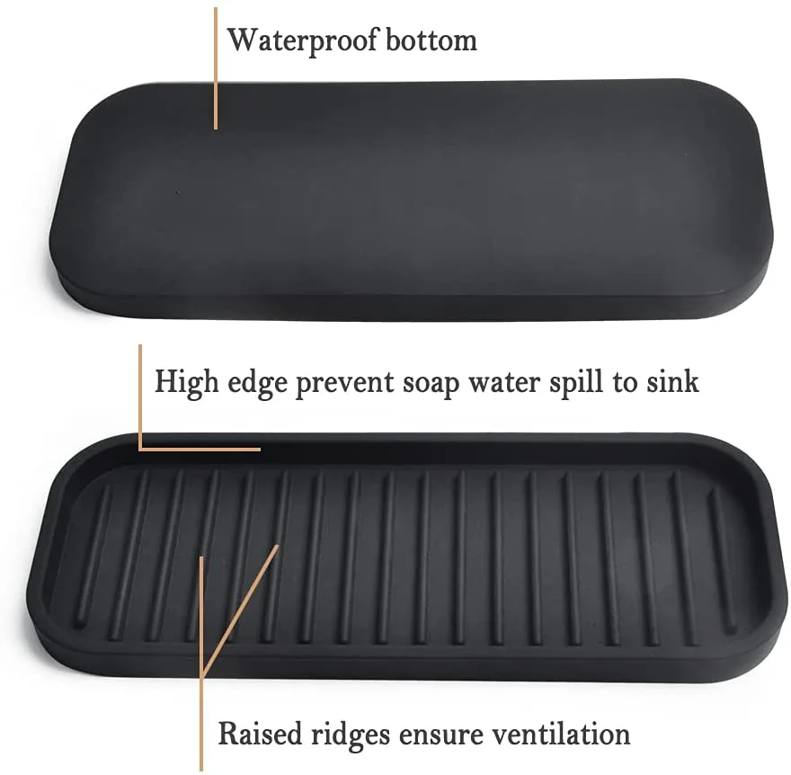 silicone sink tray