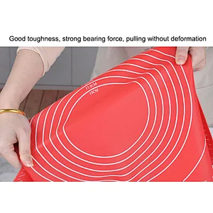 Online Hot Sale Wholesale Kitchen Silicone Mat Pastry Anti-Slip Mat Silicone Baking