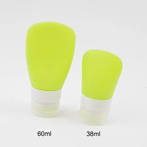 Portable Travel Bottle  Silicone Luxury Silicone Cosmetic Squeeze Bottle