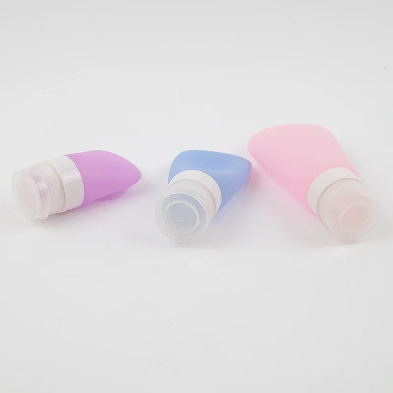 Portable Soft Silicone Travel Bottles Travel Silicone Squeeze Bottle