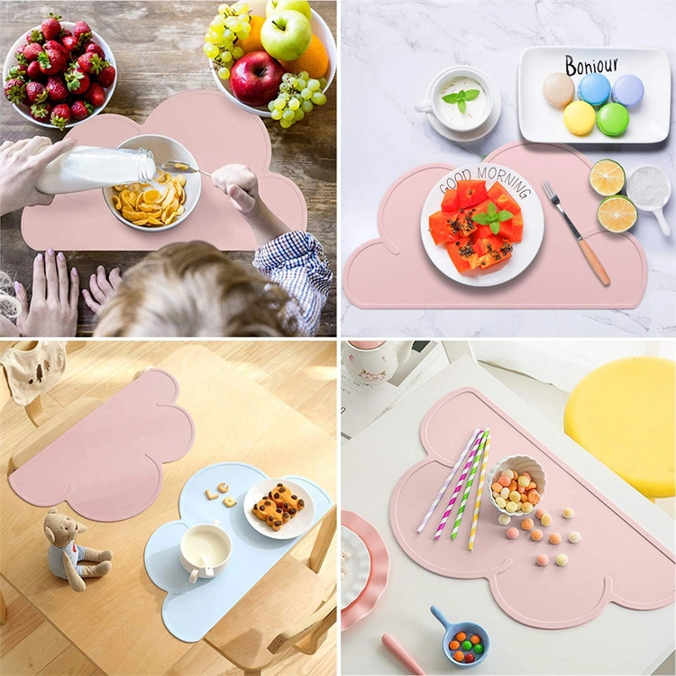 cloud shaoed placemats