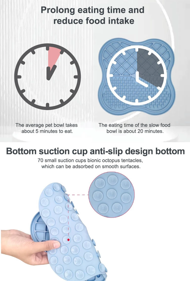 dog lick mat with suction cups