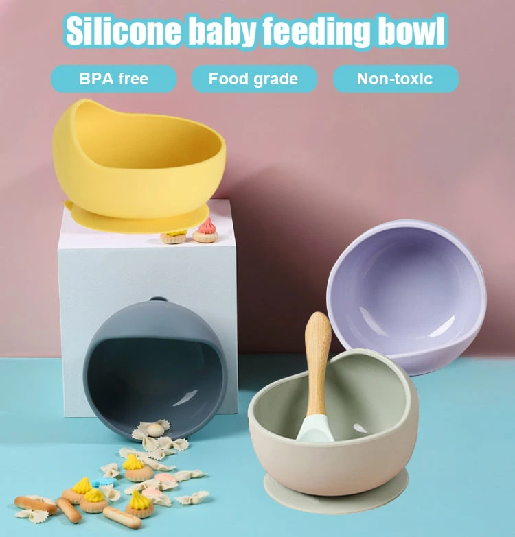 silicone baby bowls