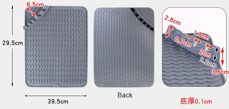 dish drain mats