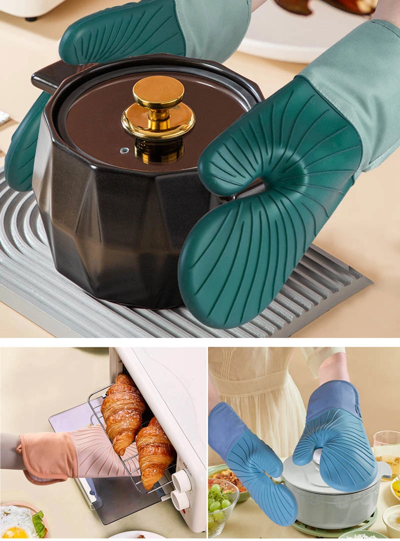 long oven gloves