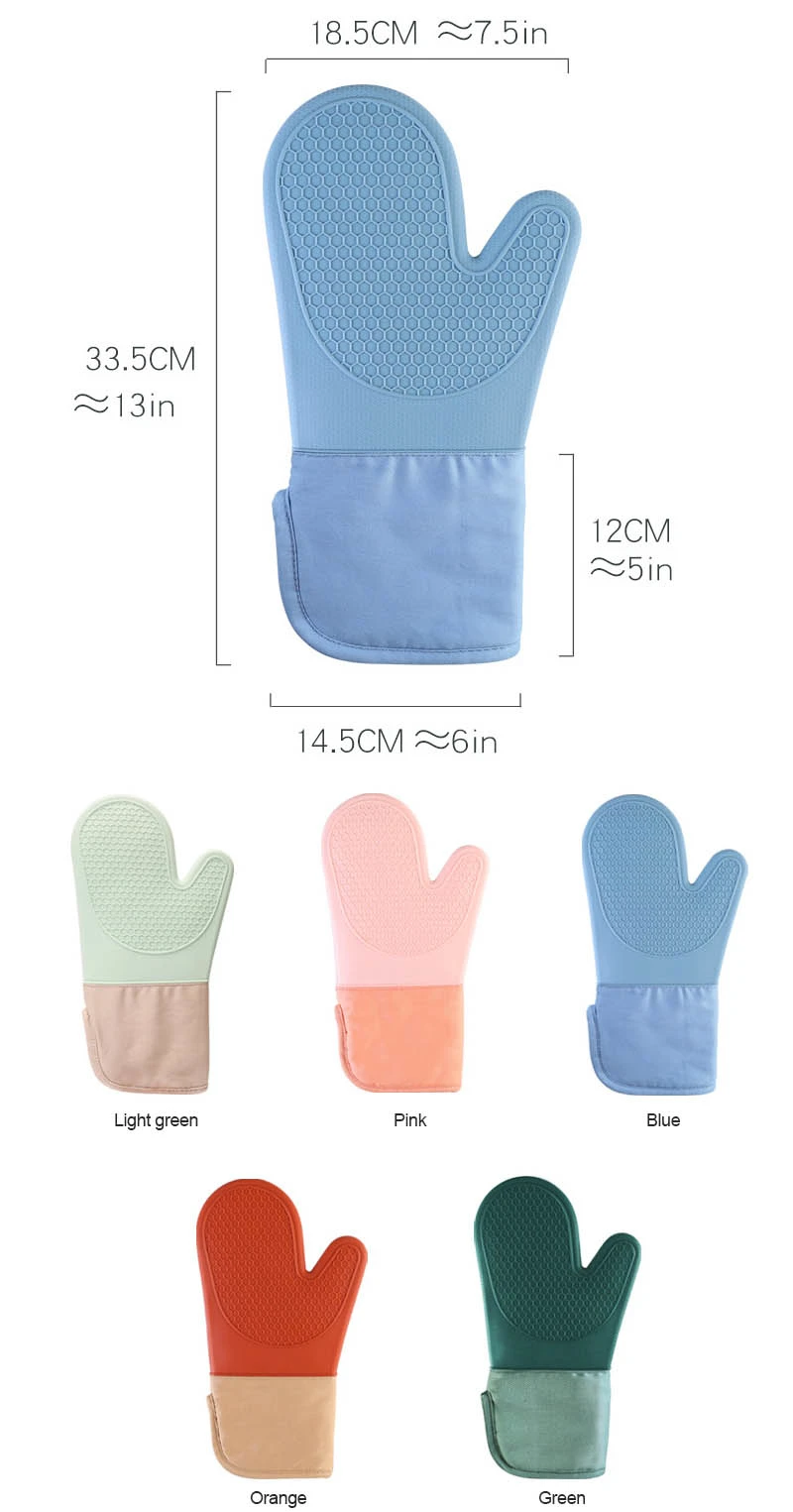 silicone cooking gloves