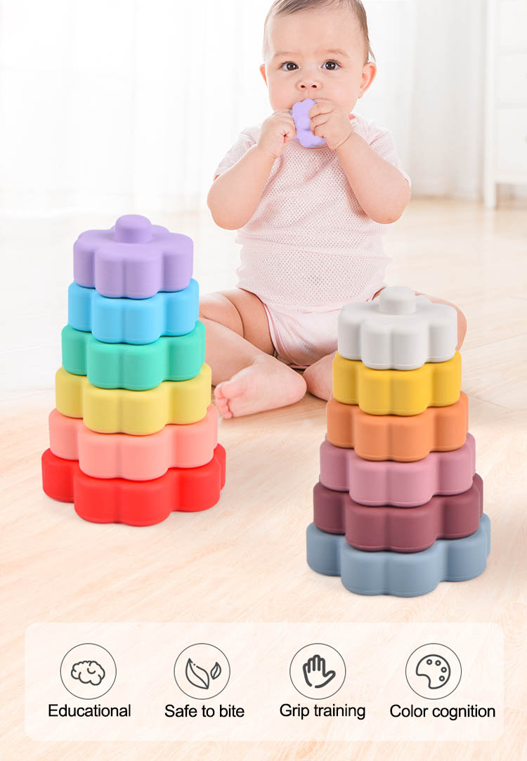 silicone stacking blocks