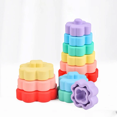 silicone stacking blocks