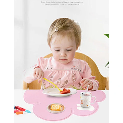 cloud silicone placemat