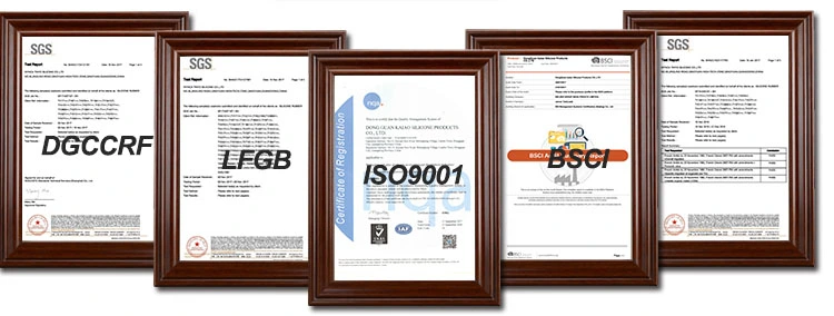 KAIAO silicone certificate