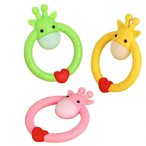 silicone teething toy
