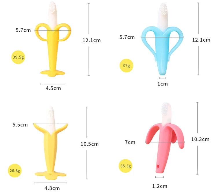 baby teething toy size