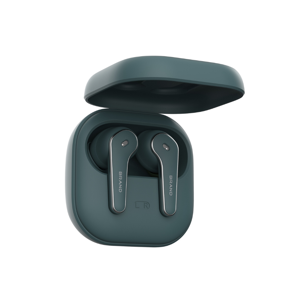 ANC ENC Dual Microphones Bluetooth 5.3 TWS Earbuds, Adjustable ANC/Ambient Mode, Fast Charge Low Latency