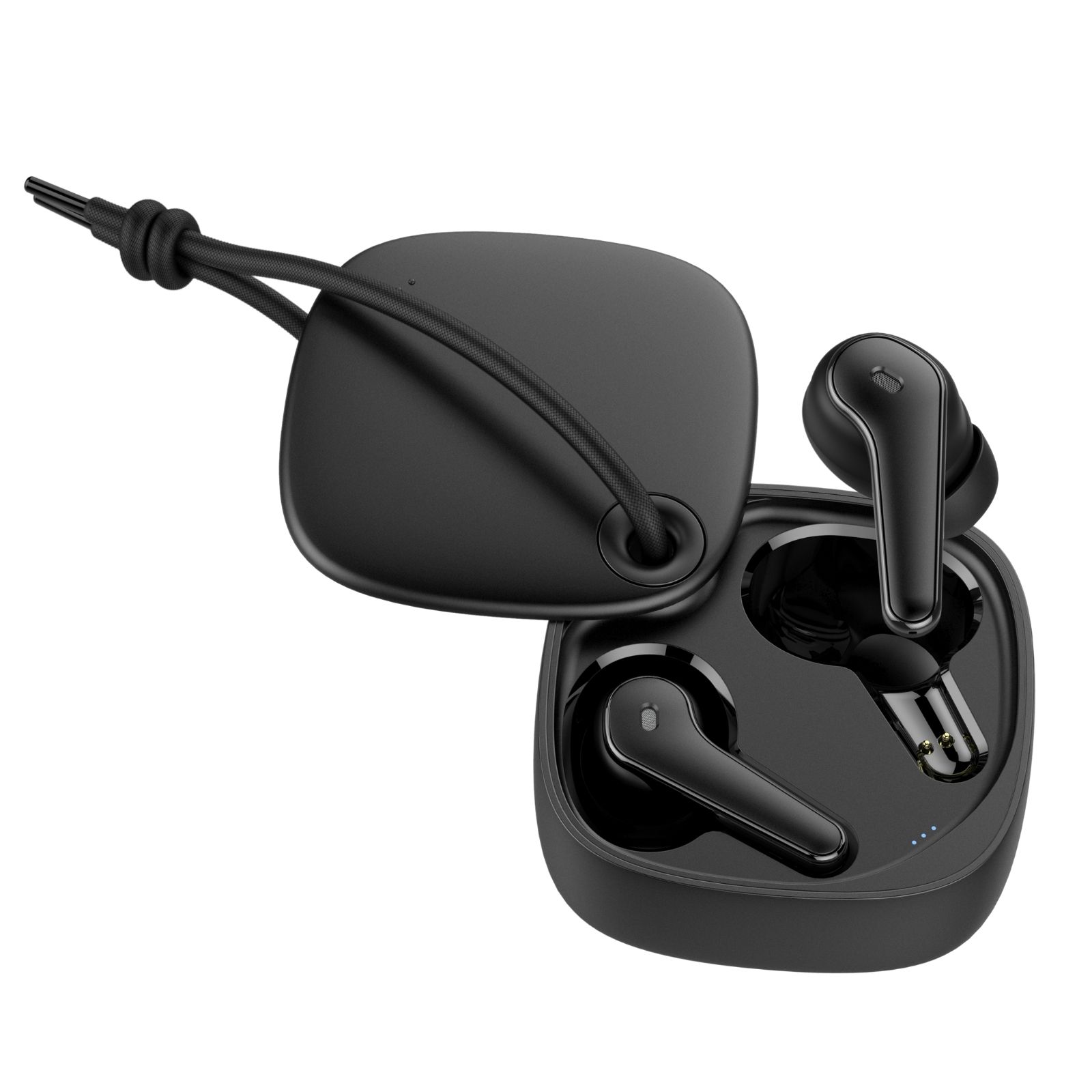 ANC ENC Dual Microphones 60mAh 10 hours Play time TWS Earbuds, Adjustable ANC/Ambient Mode Fast Charge