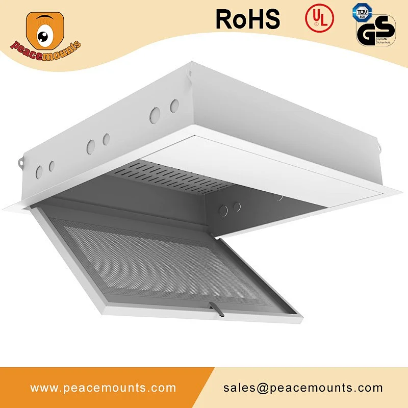 2X2 ft Customized False Ceiling Storage GearBox  projector mount
