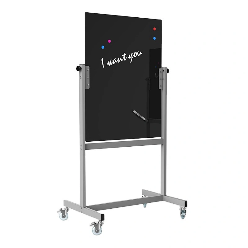 CE Certificate Non-glare Tempered Glass Durable Transparent Writing Metting Room Classroom Wall Whitemobile glass  Board