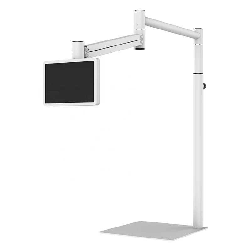 Height Adjustable Flexible Long Arm Rotate Mullti-angle for Hospital Home Use beside bed tablet mount