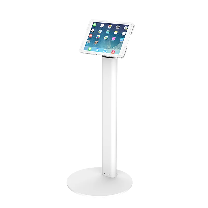 Manufacturer supply universal adjustable tablet floor stand for 7~14 inch