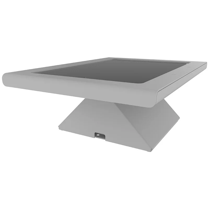 Customizable 90 degree tilt rotation anti-theft desktop tablet case and stand suitable for 7~14 inch