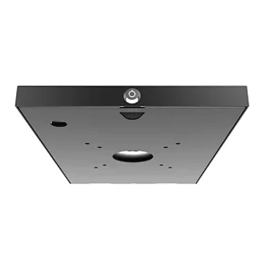 Peacemounts Lockable Metal VESA 75x75 100x100 Kiosk Tablet Enclosure Case for 9.7