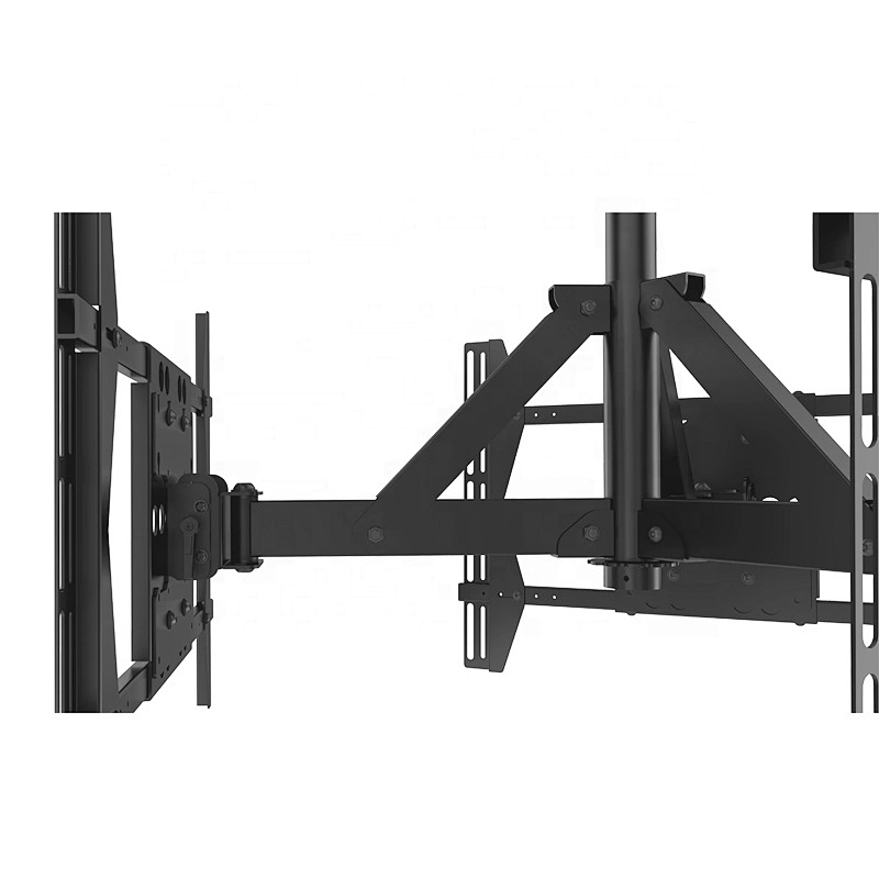 LCD 70 inch tv Monitor  LED Three Directional drop down metal tv wall ceiling mount
