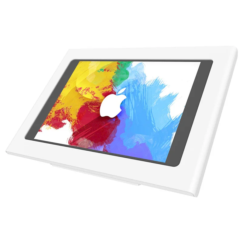 Customizable 90 degree tilt rotation anti-theft desktop tablet case and stand suitable for 7~14 inch