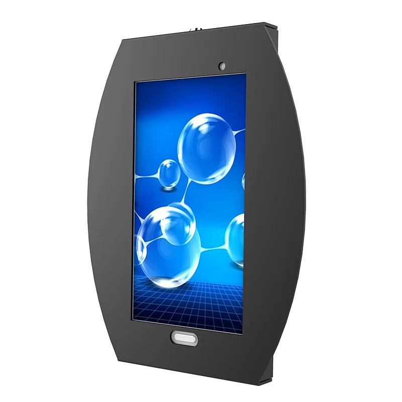 VESA 75x75,100x100 custom metal tablet enclosure for 7 inches android tablet