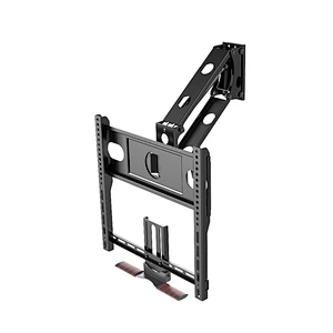 Low Profile Pull Down LCD TV wall Mount over fireplace for 32 to 50 inch tv