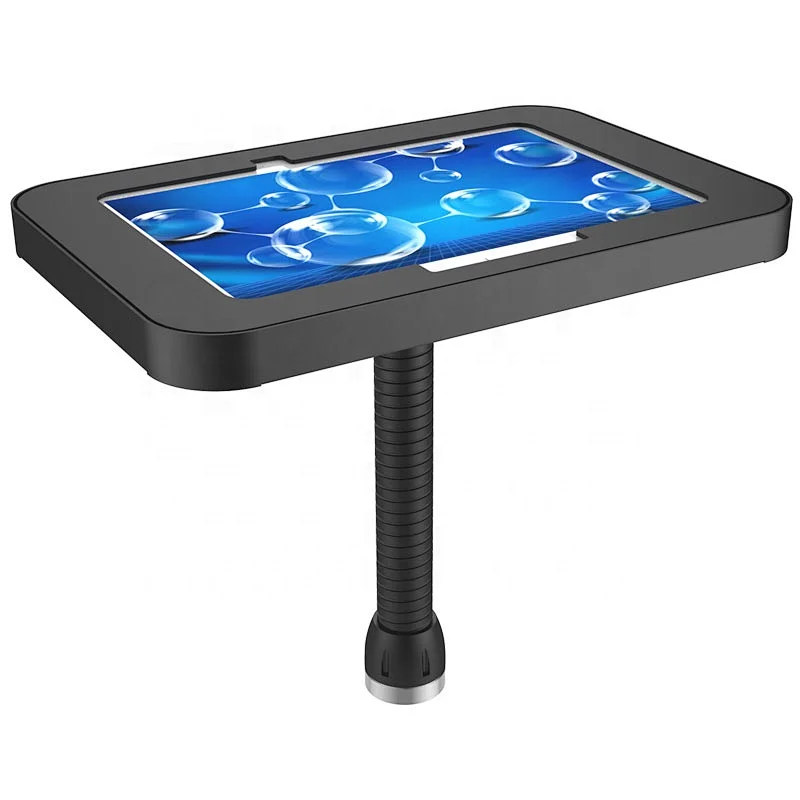 Desktop Adjustable Anti-theft Gooseneck Tablet PC Stand aluminum for ipad pro stand