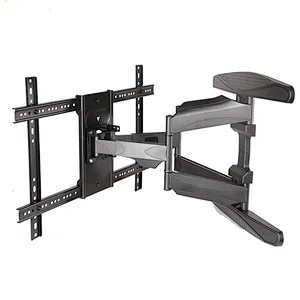 Slim Swivel Double Arms Full Motion Articulating TV Wall mounts for 32