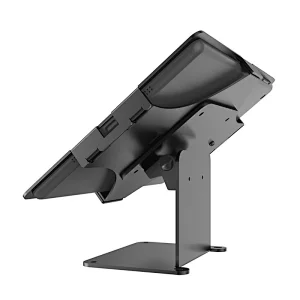 Tilted Customized slim tablet stand with lock