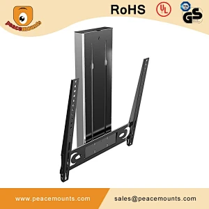 Aluminum 40-60 inch lift low profile tv wall mount